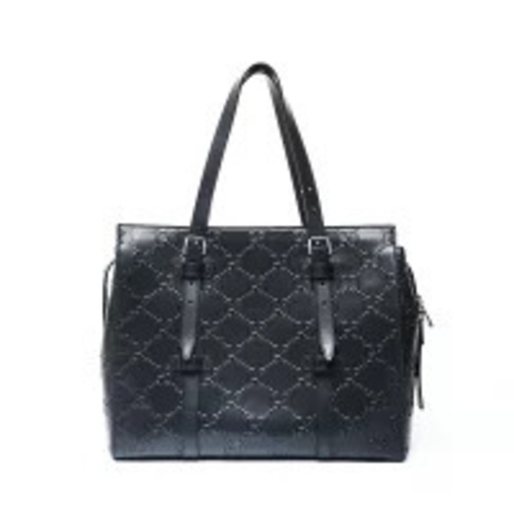 Gucci GG Embossed Tote Bag Black